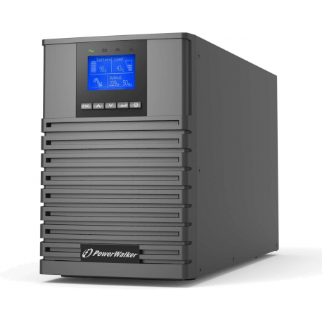 POWERWALKER UPS On-Line VFI 1500 ICT IOT 1/1 phase 1500VA PF1 4x IEC C13 outlets C14 USB/RS232 EPO LCD - 0