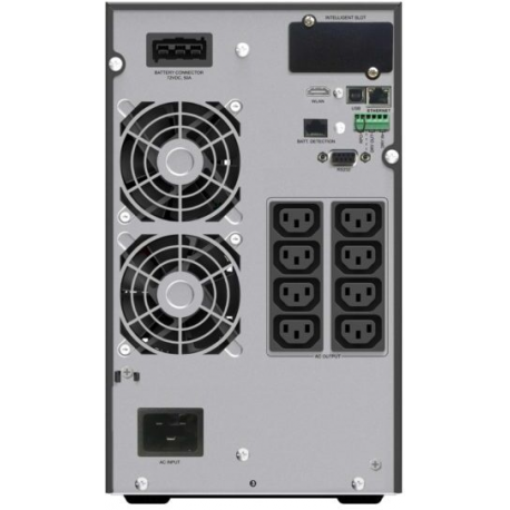 POWERWALKER UPS On-Line VFI 2000 ICT IOT 1/1 phase 2000VA PF1 8x IEC C13 outlets C14 USB/RS232 EPO LCD - 2