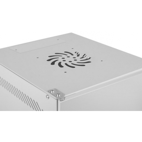 Lanberg - Rack cabinet - wall mountable - grey, RAL 7035 - 12U - 10" - 5