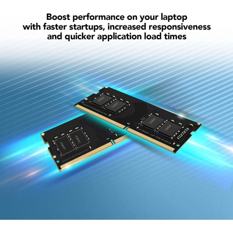 Lexar - DDR4 - module - 8 GB - SO-DIMM 260-pin - 3200 MHz / PC4-25600 - CL19 - 1.2 V - unbuffered - non-ECC - 4