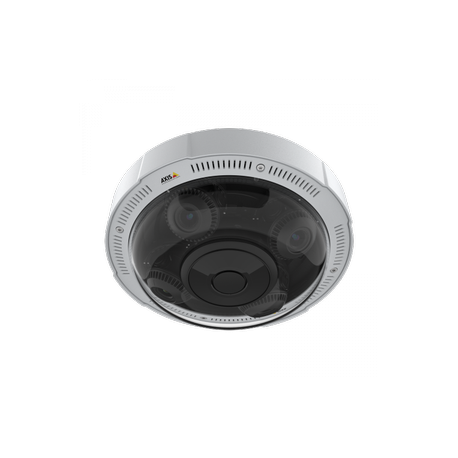AXIS P3727-PLE - Network surveillance camera - dome - colour (Day&Night) - 8 MP - 1920 x 1080 - 1080p - vari-focal - audio - LAN 10 / 100 - MJPEG, H.264, MPEG-4 AVC - PoE Plus Class 4 - 0