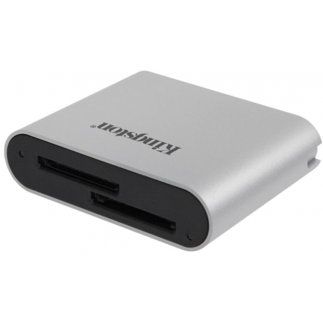 Kingston Workflow - Card reader (SDHC UHS-I, SDXC UHS-I, SDHC UHS-II, SDHC UHS-II) - USB-C 3.2 Gen 1 - 2