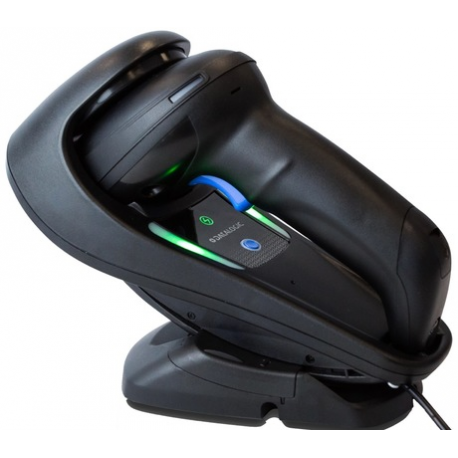 Datalogic WLC4190 Base Station / Wireless Charger Multi-Interface 433 MHz - Bar code radio frequency base station - black - for Gryphon I GBT4200, GD4220, GD4290, GM4200 - 1