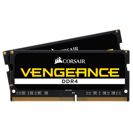 CORSAIR Vengeance - DDR4 - kit - 32 GB: 2 x 16 GB - SO-DIMM 260-pin - 2933 MHz  /  PC4-23400 - CL19 - 1.2 V - unbuffered - non-ECC - 2