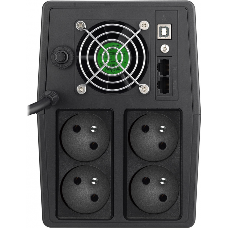 PowerWalker VI 1500 SCL FR - UPS - AC 162-290 V - 900 Watt - 1500 VA - 9 Ah - USB - output connectors: 4 - 3