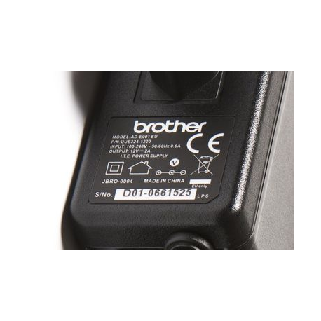 Brother ADE001A - Power adapter - AC 100-240 V - Europe - for P-Touch PT-D400, D450, D600, E300, E500, E550, H300, H500, P700, P750 - 2
