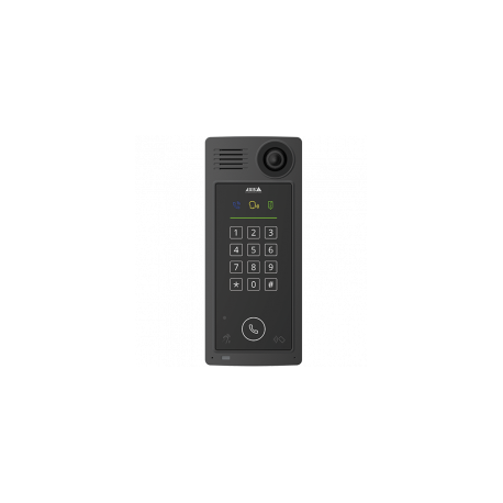 AXIS A8207-VE MkII Network Video Door Station - Network surveillance camera - colour (Day&Night) - 6 MP - 3072 x 2048 - fixed iris - fixed focal - audio - LAN 10 / 100 - MPEG-4, MJPEG, H.264, AVC - DC 8 - 28 V / PoE+ - 1