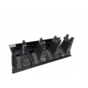 Honeywell Four-Bay Charging Dock - Without power cord - printer charging cradle - output connectors: 4 - for Honeywell RP4