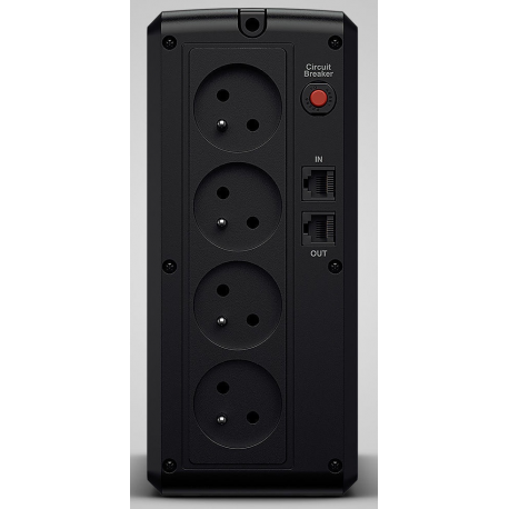 CyberPower UT Series UT1050EG - UPS - AC 230 V - 630 Watt - 1050 VA - 1-phase - USB - output connectors: 4 - black - 2