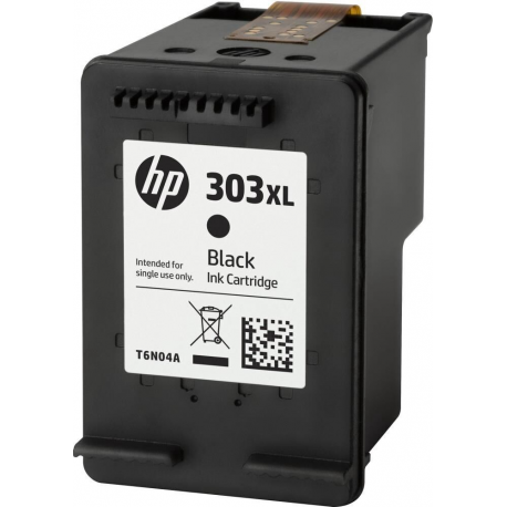 HP 303XL - 12 ml - High Yield - black - original - ink cartridge - for Envy Photo 62XX, Photo 71XX, Photo 78XX; Envy Inspire 72XX, 79XX; Tango - 2