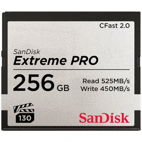 SanDisk Extreme Pro - Flash memory card - 256 GB - CFast 2.0 - 1