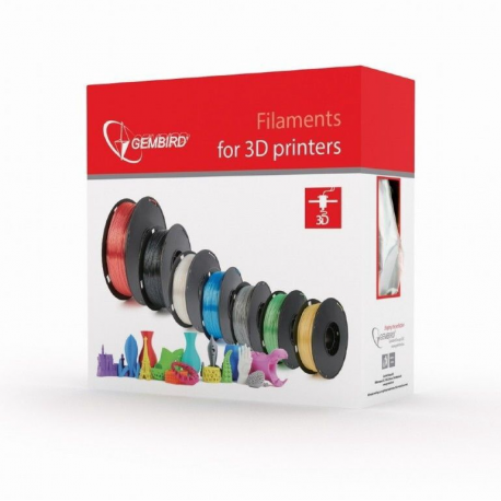 Gembird - Brown - 1 kg - 330 m - PLA filament (3D) - 2
