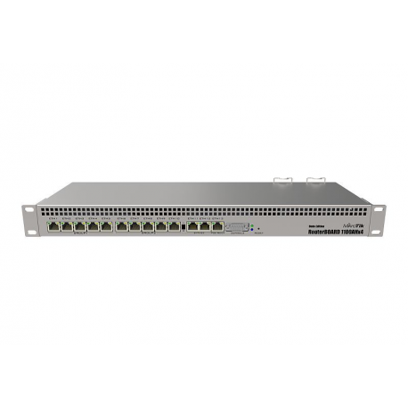 MikroTik RouterBOARD RB1100AHx4 - Dude Edition - router - 13-port switch - GigE - rack-mountable - 9