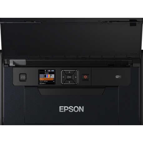 Epson WorkForce WF-100W - Printer - colour - ink-jet - A4 / Legal - 5760 x 1440 dpi - up to 7 ppm (mono)  /  up to 4 ppm (colour) - capacity: 20 sheets - USB 2.0, Wi-Fi(n) - 12