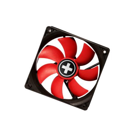 Xilence Performance C Series XPF120.R - Case fan - 120 mm - black, red - 3