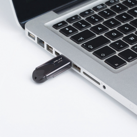 PNY Attaché 4 - USB flash drive - 64 GB - USB 2.0 - 2
