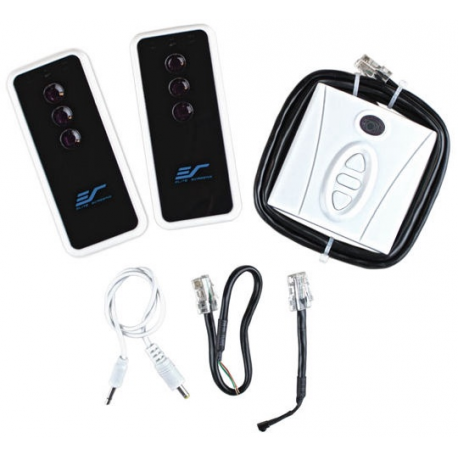 Elite Screens Saker Series SK110XHW-E12 - Projection screen - ceiling mountable, wall mountable - motorised - 230 V - 110" (279 cm) - 16:9 - MaxWhite FG - white enamel - 5