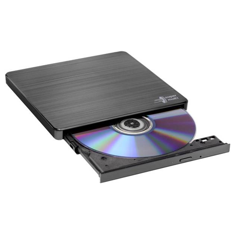 LG GP57EB40 - Disk drive - DVD±RW (±R DL)  /  DVD-RAM - 8x / 6x / 5x - USB 2.0 - external - 10