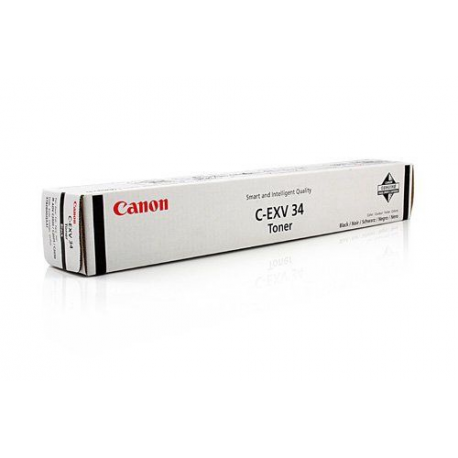 Canon C-EXV 34 - Black - original - toner cartridge - for imageRUNNER ADVANCE C2020i, C2020L, C2025i, C2030i, C2030L, C2220i, C2220L, C2225i, C2230i - 3