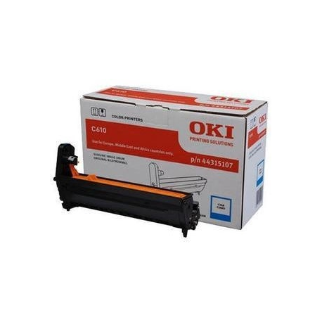 OKI - Cyan - original - drum kit - for C610dn, 610dtn, 610n - 2