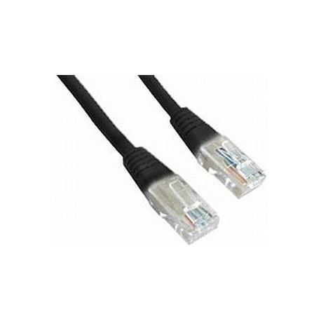 Gembird - Patch cable - RJ-45 (M) to RJ-45 (M) - 5 m - CAT 5e - molded - black - 1