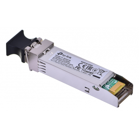 TP-LINK TL-SM321B - SFP (mini-GBIC) transceiver module - GigE - 1000Base-BX - LC / UPC single-mode - up to 10 km - 1310 (TX) / 1550 (RX) nm - 2