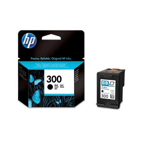 HP 300 - 4 ml - black - original - ink cartridge - for Deskjet D2680, F2420, F2430, F4213, F4580; Envy 100 D410, 11X D411, 120; Photosmart C4670 - 2