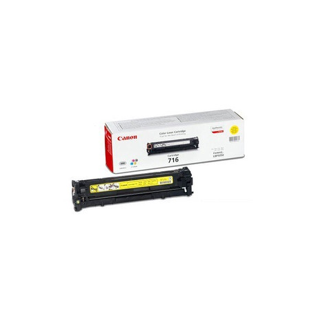 Canon 716 Yellow - Yellow - original - toner cartridge - for i-SENSYS LBP5050, LBP5050N, MF8030CN, MF8040Cn, MF8050CN, MF8080Cw - 1
