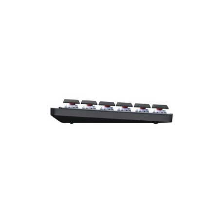 Logitech Master Series MX Mechanical - Keyboard - backlit - wireless - Bluetooth LE - QWERTZ - German - key switch: Linear - graphite - 3