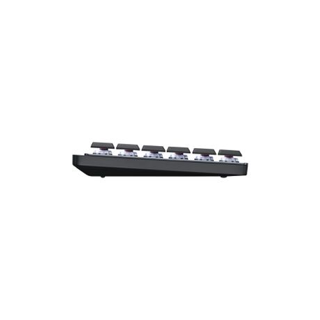 Logitech Master Series MX Mechanical Mini - Keyboard - backlit - wireless - Bluetooth LE - QWERTZ - German - key switch: Tactile Quiet - graphite - 2