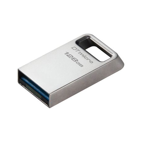 Kingston DataTraveler Micro - USB flash drive - 128 GB - USB 3.2 Gen 1 - 0
