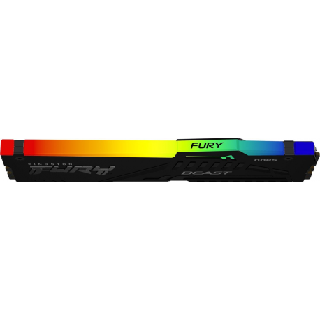 Kingston FURY Beast RGB - DDR5 - kit - 32 GB: 2 x 16 GB - DIMM 288-pin - 5600 MHz / PC5-44800 - CL40 - 1.25 V - unbuffered - on-die ECC - 6