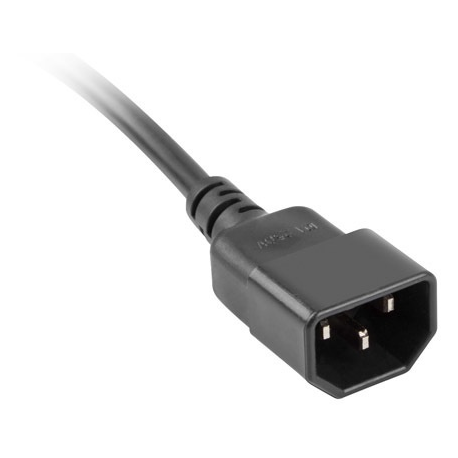 Lanberg - Power strip - 2500 Watt - input: IEC 60320 C14 - output connectors: 5 (5 x power CEE 7 / 5) - 1 m - black - 4