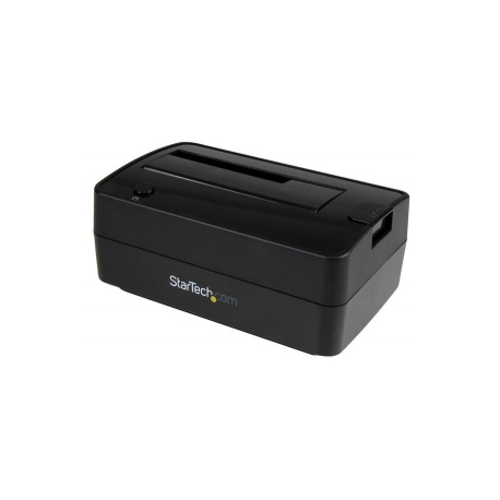 StarTech.com USB 3.1 / eSATA Drive Docking Station for 2.5" / 3.5" SATA Drives - External USB 3.1 (10Gbps) Hard Drive Dock w /  UASP (SDOCKU313E) - HDD docking station - bays: 1 - 2.5", 3.5" - SATA 6Gb / s - eSATA, USB 3.1 (Gen 2) - black - 1