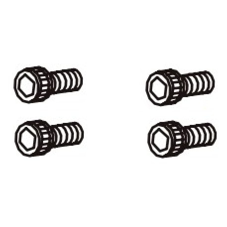 Accessories, Screw M4 x 0.7 x 12, Qty of 25 - 0