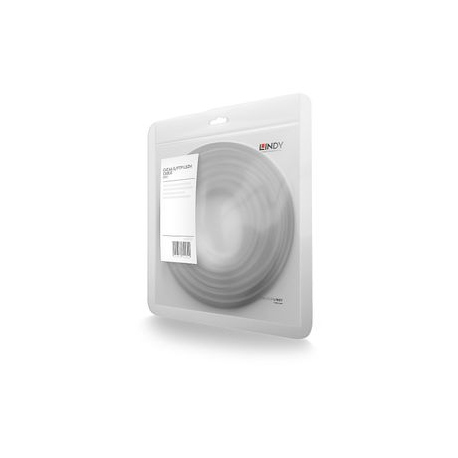 Lindy - Patch cable - RJ-45 (M) to RJ-45 (M) - 0.5 m - SFTP, PiMF - CAT 6a - halogen-free, snagless - grey - 1