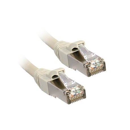 Lindy - Patch cable - RJ-45 (M) to RJ-45 (M) - 2 m - STP - CAT 6 - snagless - grey - 0