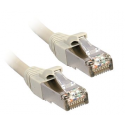 Lindy - Patch cable - RJ-45 (M) to RJ-45 (M) - 2 m - STP - CAT 6 - snagless - grey