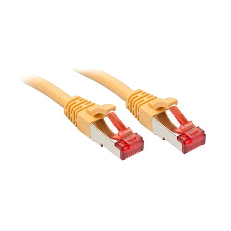 Lindy - Patch cable - RJ-45 (M) to RJ-45 (M) - 1 m - SFTP, PiMF - CAT 6e - molded, snagless - yellow - 0