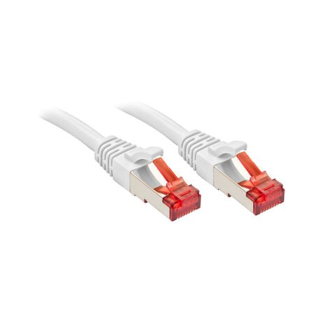 Lindy - Patch cable - RJ-45 (M) to RJ-45 (M) - 1 m - SFTP, PiMF - CAT 6 - molded, snagless - white - 0