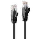 Lindy - Patch cable - RJ-45 (M) to RJ-45 (M) - 2 m - UTP - CAT 6 - molded, snagless - black