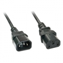 Lindy - Power cable - IEC 60320 C13 to IEC 60320 C14 - 5 m - black