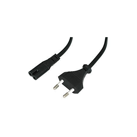 Lindy - Power cable - IEC 60320 C7 to Europlug (M) - 2 m - black - 0