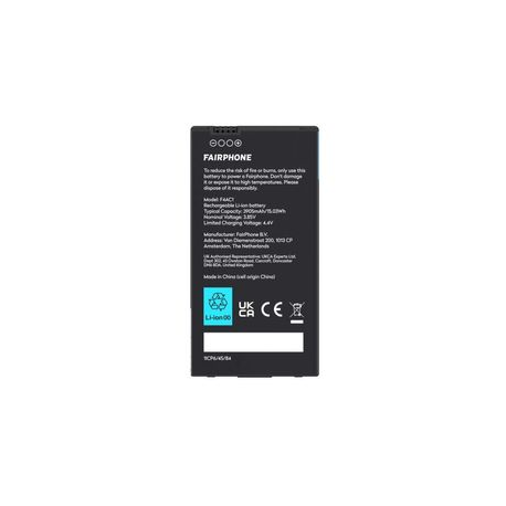 Fairphone - Battery - Li-Ion - 3905 mAh - 15.03 Wh - for Fairphone 4 - 1
