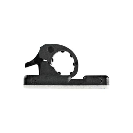 StarTech.com 100 Adhesive Cable Management Clips Black, Network / Ethernet / Office Desk / Computer Cord Organizer, Sticky Cable / Wire Holders, Nylon Self Adhesive Clamp UL / 94V-2 Fire Rated - Nylon 66 Plastic - TAA (CBMCC1) - Cable clips - black - TAA Compliant (pack of 100) - 4