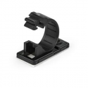 StarTech.com 100 Adhesive Cable Management Clips Black, Network / Ethernet / Office Desk / Computer Cord Organizer, Sticky Cable / Wire Holders, Nylon Self Adhesive Clamp UL / 94V-2 Fire Rated - Nylon 66 Plastic - TAA (CBMCC2) - Cable clips - black - TAA Compliant (pack of 100)