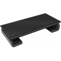 LogiLink Ergonomic riser - Stand - for LCD display  /  notebook  /  tablet - plastic, metal - black - desktop