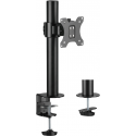 LogiLink - Mounting kit - for LCD display - steel - black - screen size: 17"-32" - desk-mountable