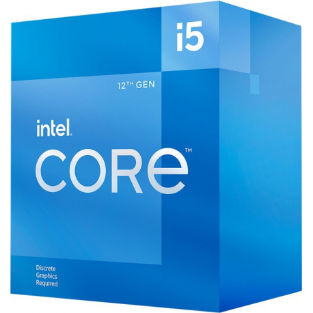 CPU CORE I5-12400F S1700 BOX/2.5G BX8071512400F S RL4W IN - 0
