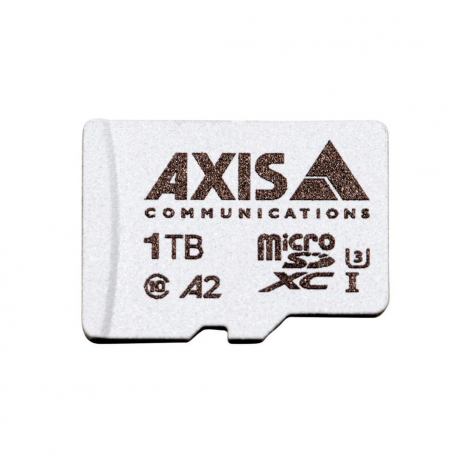 AXIS Surveillance - Flash memory card (microSDXC to SD adapter included) - 1 TB - A2  /  UHS-I U3  /  Class10 - microSDXC UHS-I (pack of 10) - for AXIS M4308, M5525, M7116, P3727, P3818, Q1656, Q3536, Q6100; M42 Network Camera Series - 0